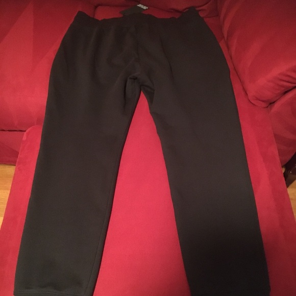 Versace Jeans Couture joggers. Size XL. Waist 36. Zipper pockets. Logo stripes. - Picture 3 of 6